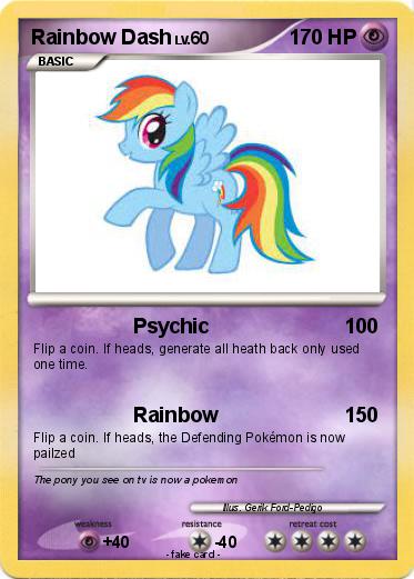 Pokemon Rainbow Dash