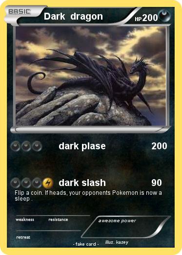 Pokemon Dark  dragon