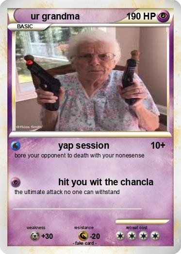 Pokemon ur grandma