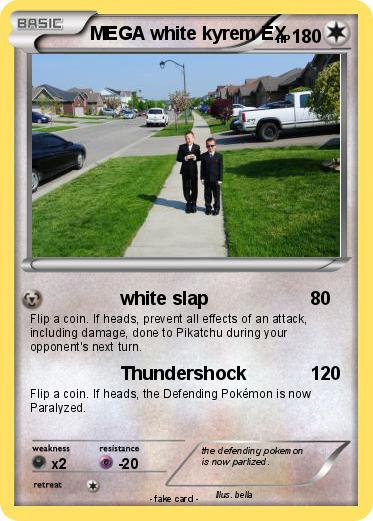 Pokemon MEGA white kyrem EX