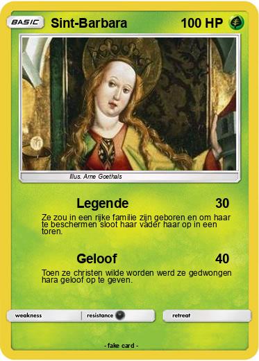 Pokemon Sint-Barbara