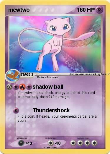 Pokemon mewtwo
