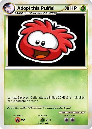 Pokemon Adopt this Puffle!