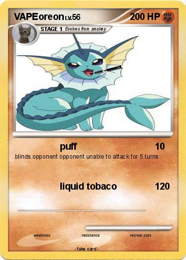 Pokemon VAPEoreon