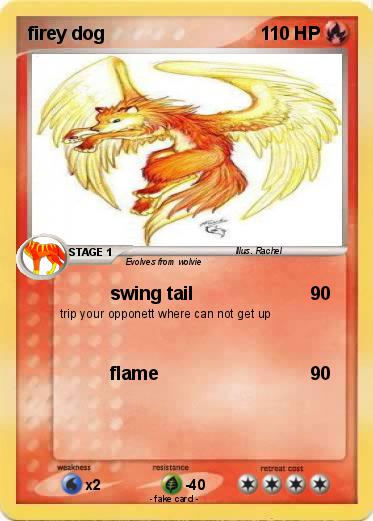 Pokemon firey dog