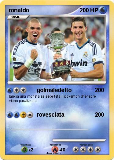 Pokemon ronaldo