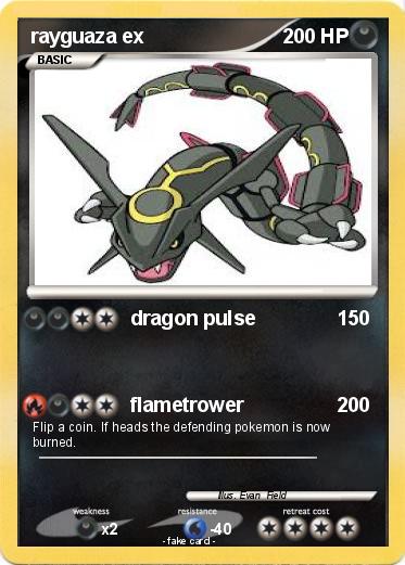 Pokemon rayguaza ex