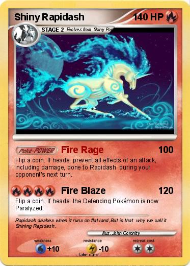Pokemon Shiny Rapidash