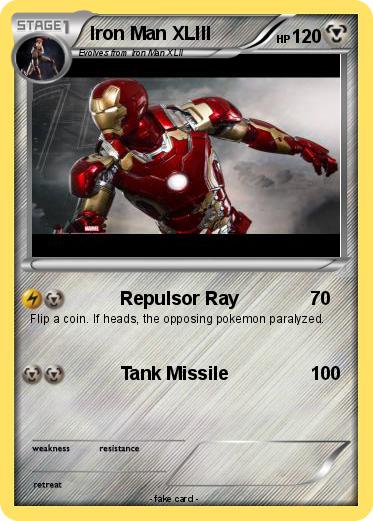 Pokemon Iron Man XLIII