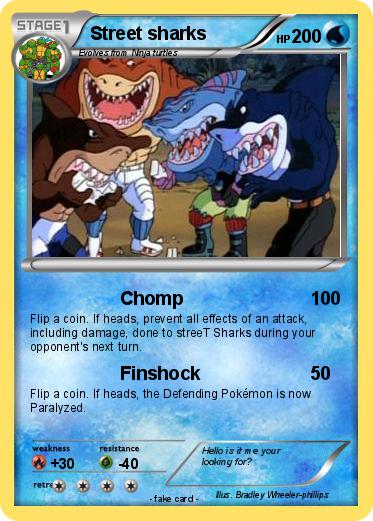Pokemon Street sharks