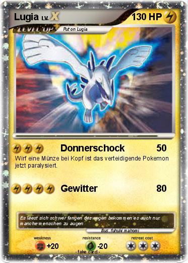 Pokemon Lugia