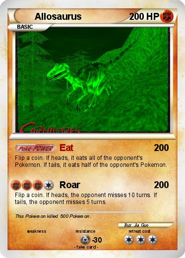 Pokemon Allosaurus