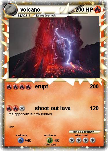 Pokemon volcano