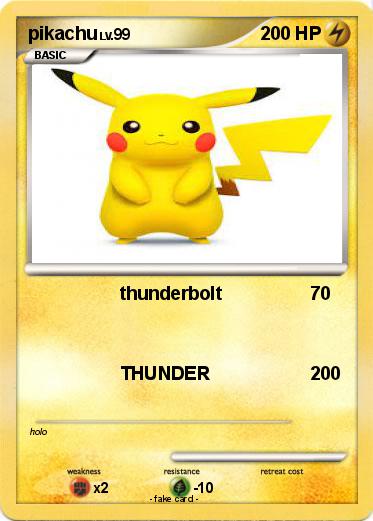 Pokemon pikachu