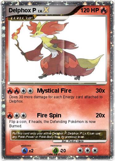 Pokemon Delphox P
