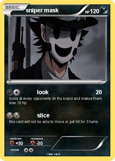 Pokemon sniper mask