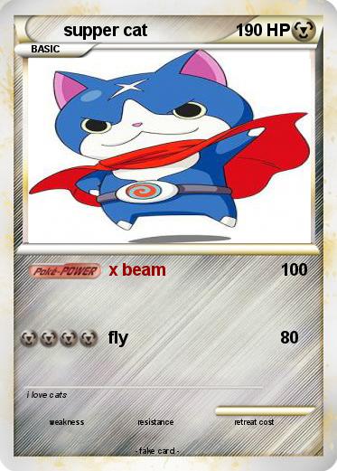 Pokemon supper cat