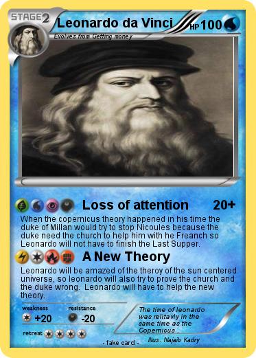 Pokemon Leonardo da Vinci