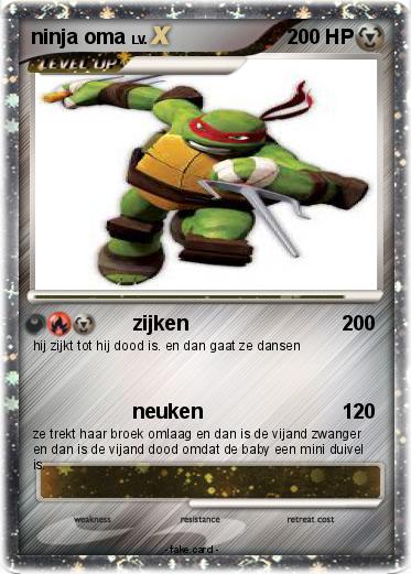 Pokemon ninja oma
