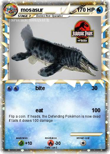 Pokemon mosasur
