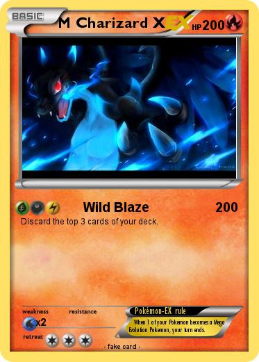 Pokemon M Charizard X