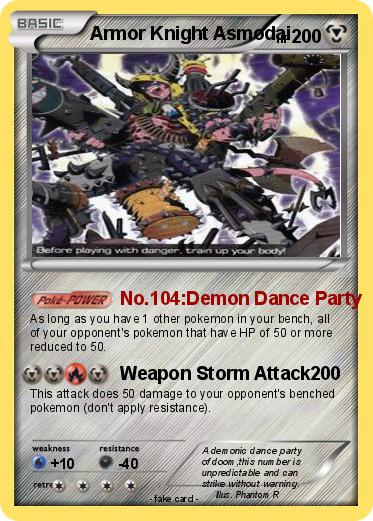 Pokemon Armor Knight Asmodai