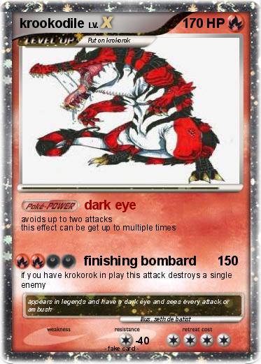 Pokemon krookodile