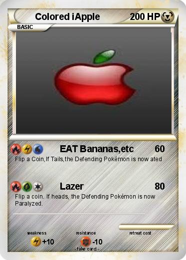 Pokemon Colored iApple
