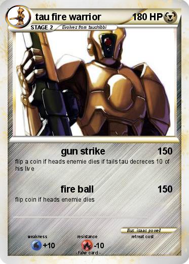 Pokemon tau fire warrior