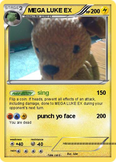 Pokemon MEGA LUKE EX