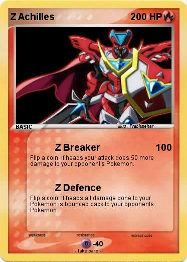 Pokemon Z Achilles