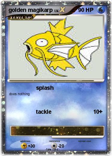 Pokemon golden magikarp