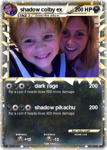Pokemon shadow colby ex