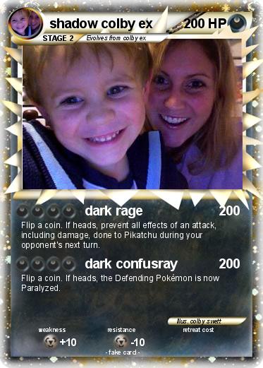 Pokemon shadow colby ex