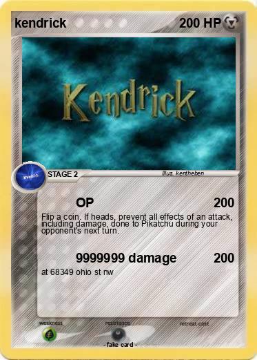 Pokemon kendrick