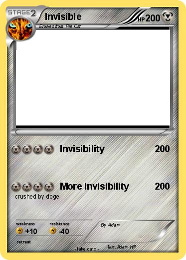 Pokemon Invisible