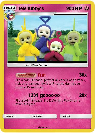 Pokemon teleTubby's