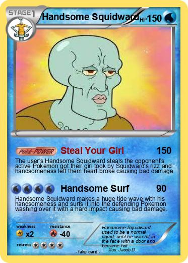 Pokemon Handsome Squidward
