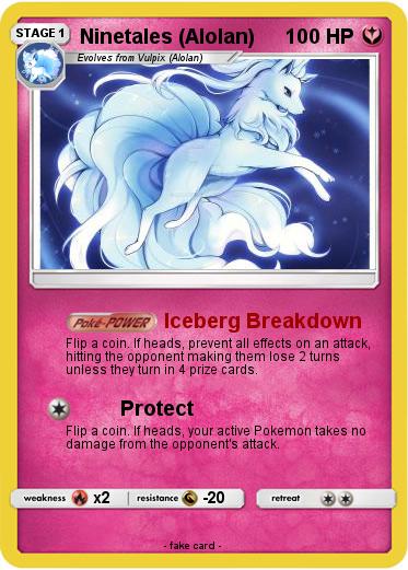 Pokemon Ninetales (Alolan)
