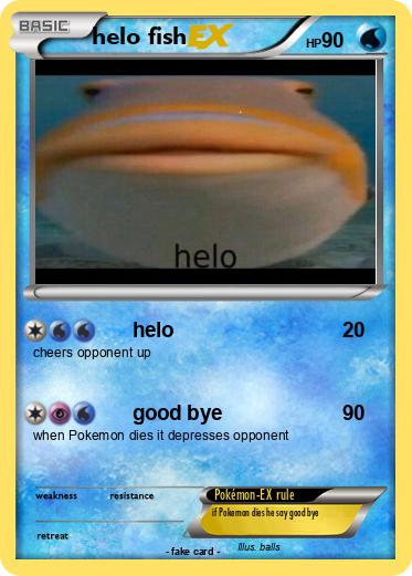 Pokemon helo fish