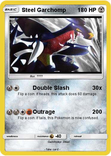Pokemon Steel Garchomp