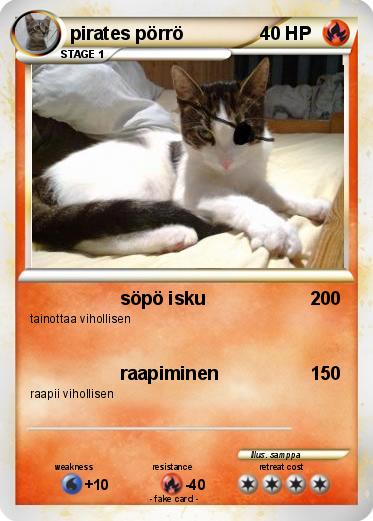 Pokemon pirates pörrö