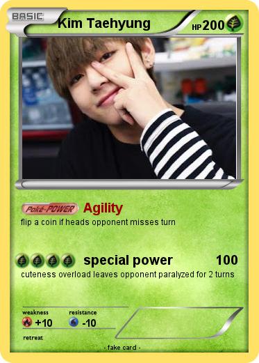 Pokemon Kim Taehyung