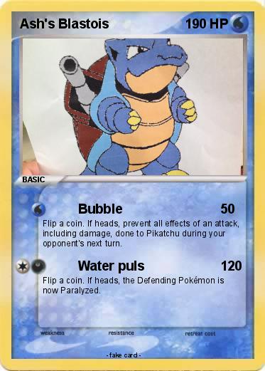 Pokemon Ash's Blastois
