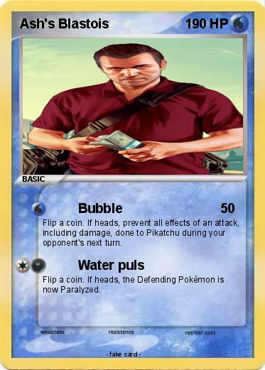 Pokemon Ash's Blastois