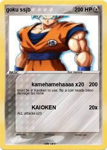 Pokemon goku ssjb