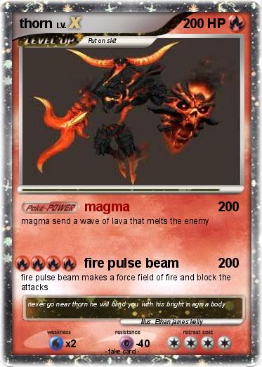 Pokemon thorn