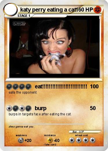 Pokemon katy perry eating a cat