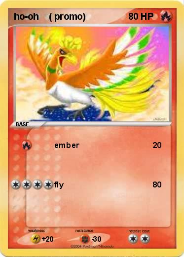 Pokemon ho-oh    ( promo)