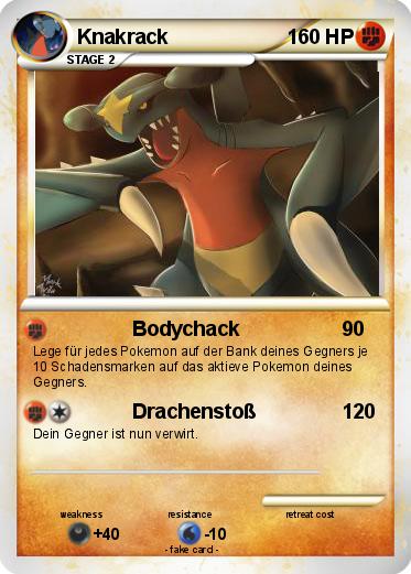 Pokemon Knakrack